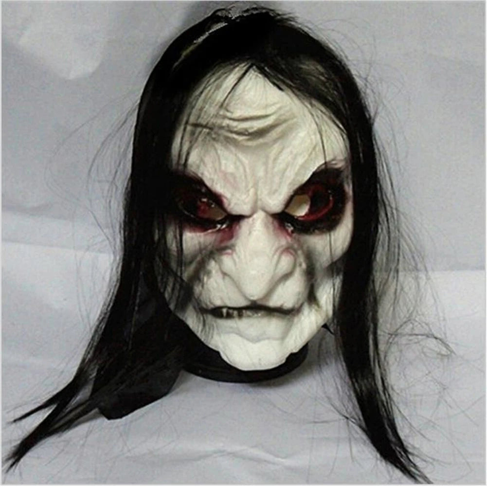 Scary Halloween Wig Mask