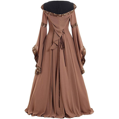 Medieval Style Long Sleeve Court Dress