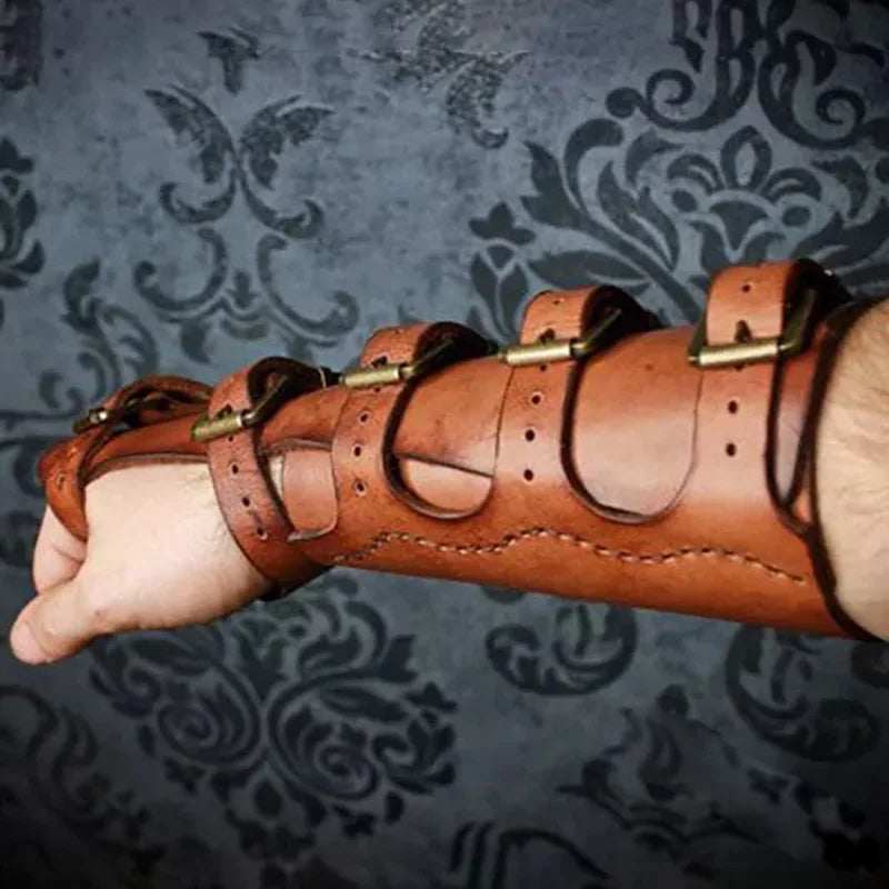 Medieval Viking Arm Buckled Armor