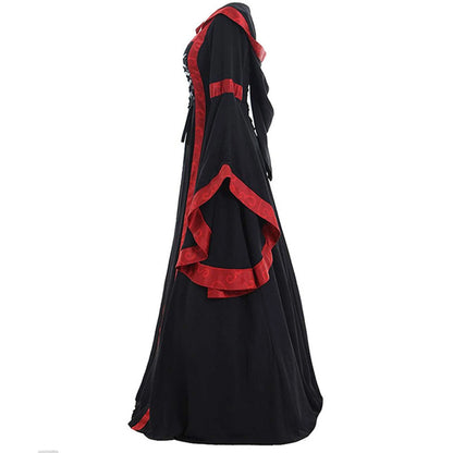 Medieval Style Long Sleeve Court Dress