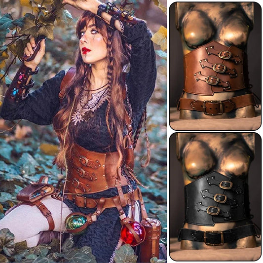 Medieval Style Corset / Wide Belt