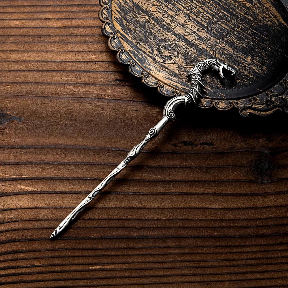 Viking Dragon Head Hair Stick