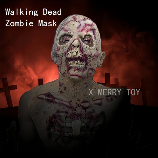 Halloween Walking Dead Zombie Latex Mask