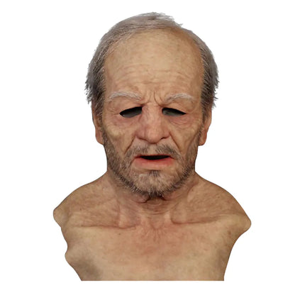 Scary Grandpa Mask For Halloween